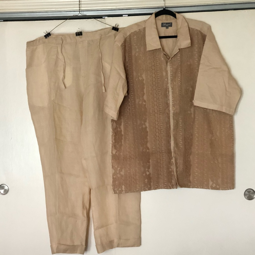 Casual linen coord set